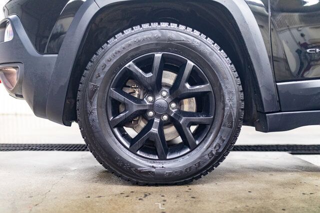 2017 Jeep Cherokee 4x4 Trailhawk Leather Roof Nav Red Deer AB