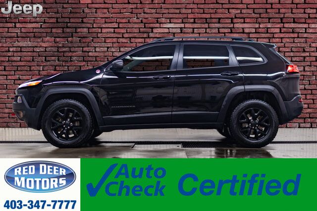 2017 Jeep Cherokee 4x4 Trailhawk Leather Roof Nav