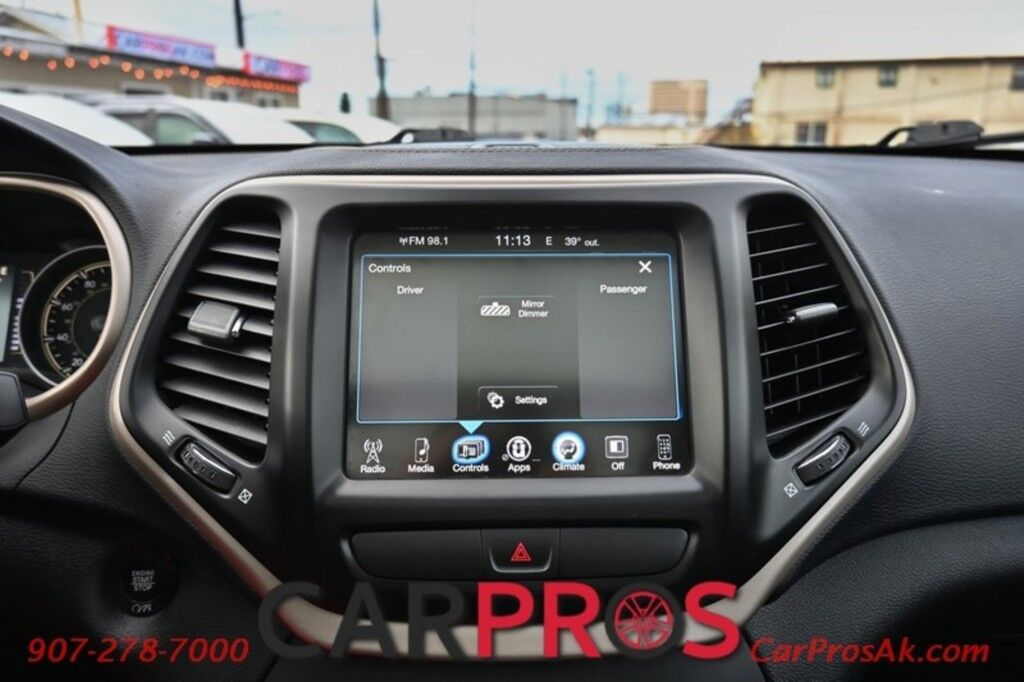 2017 Jeep Cherokee Latitude - 4X4 - 3.2L V6 - Auto Start - Power Driver's Seat - Panoramic Sunroof - Power Locks, Windows & Mirrors - Bluetooth - Power Liftgate - Fog Lights - Keyless Entry & Start - Aluminum Wheels - 29 MPG Anchorage AK