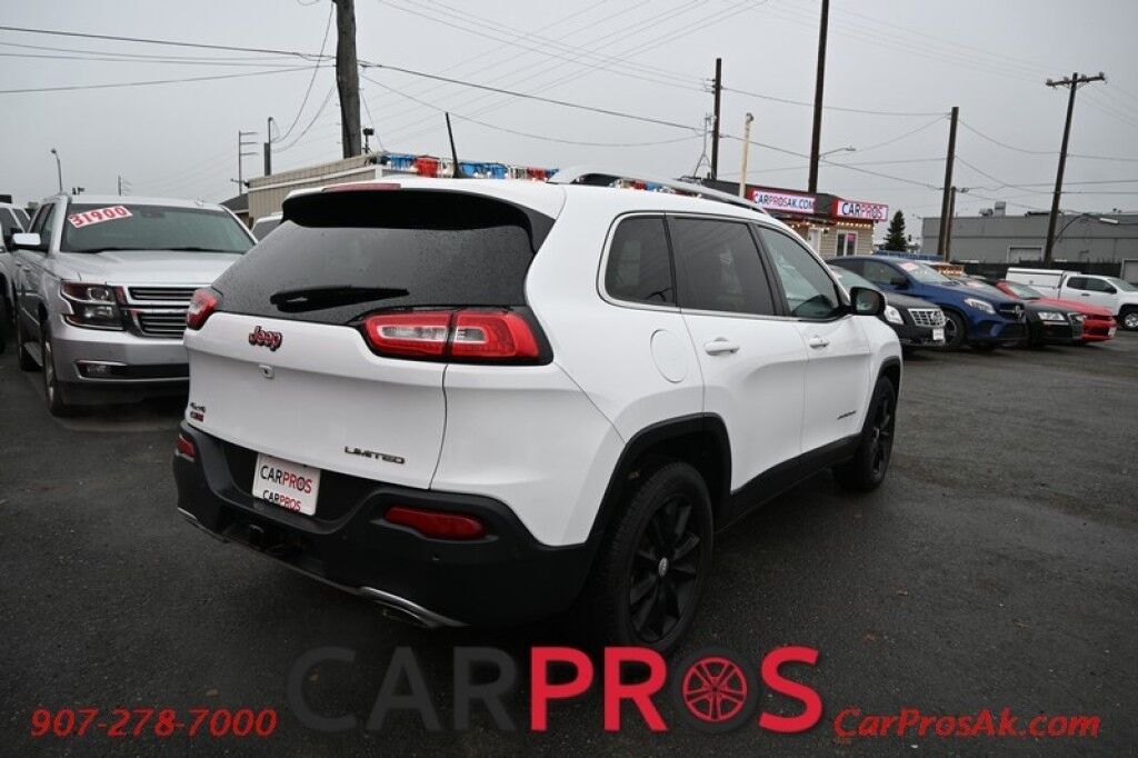 2017 Jeep Cherokee Limited - 4X4 - Safety Tec &Technology Pkg - Adaptive Cruise Control - Heated & Cooled Leather Seats - Heated Steering Wheel - Remote Start - Sunroof - Navigation - Power Liftgate - Tow Pkg Anchorage AK