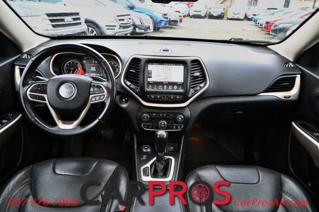 2017 Jeep Cherokee Limited - 4X4 - Safety Tec &Technology Pkg - Adaptive Cruise Control - Heated & Cooled Leather Seats - Heated Steering Wheel - Remote Start - Sunroof - Navigation - Power Liftgate - Tow Pkg Anchorage AK