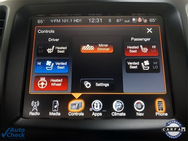 2017 Jeep Cherokee Overland Dallas TX