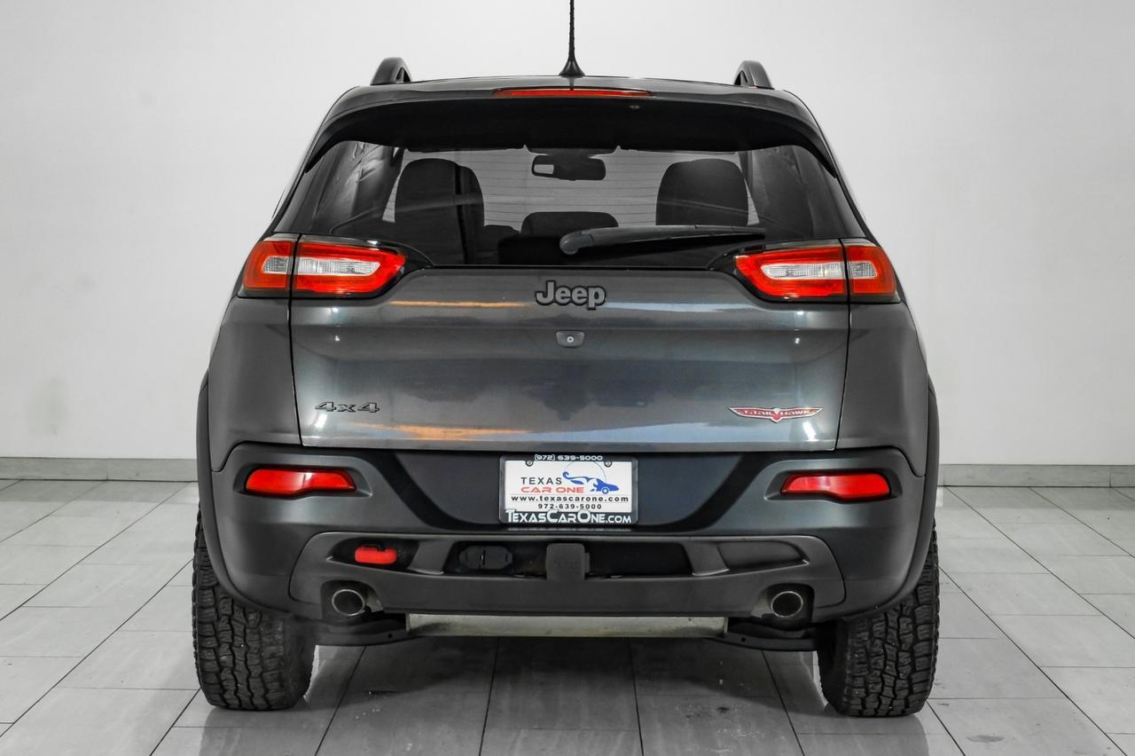 2017 Jeep Cherokee TRAILHAWK 4WD NAVIGATION HEATED SEATS REAR CAMERA BLUETOOTH CRUISE ALLOY WHEELS Carrollton TX