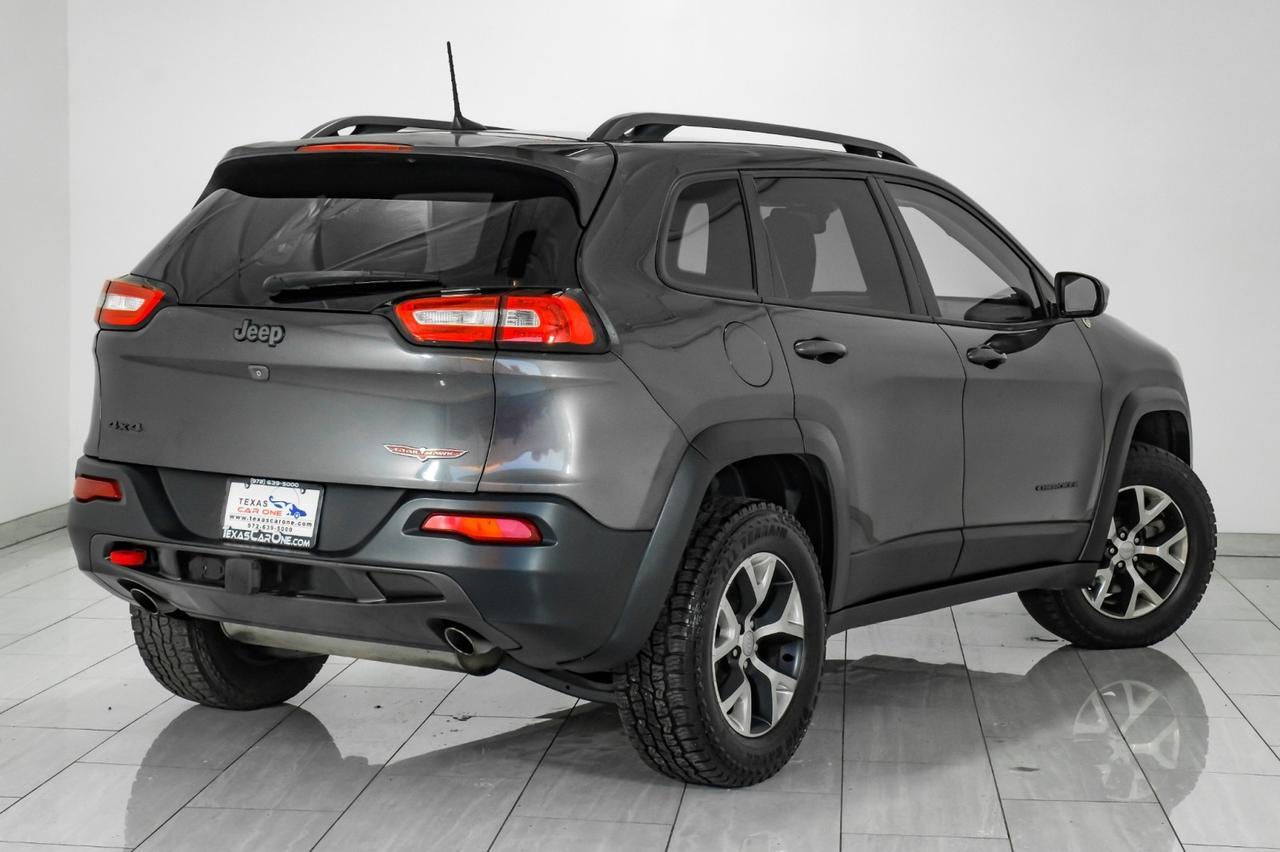 2017 Jeep Cherokee TRAILHAWK 4WD NAVIGATION HEATED SEATS REAR CAMERA BLUETOOTH CRUISE ALLOY WHEELS Carrollton TX