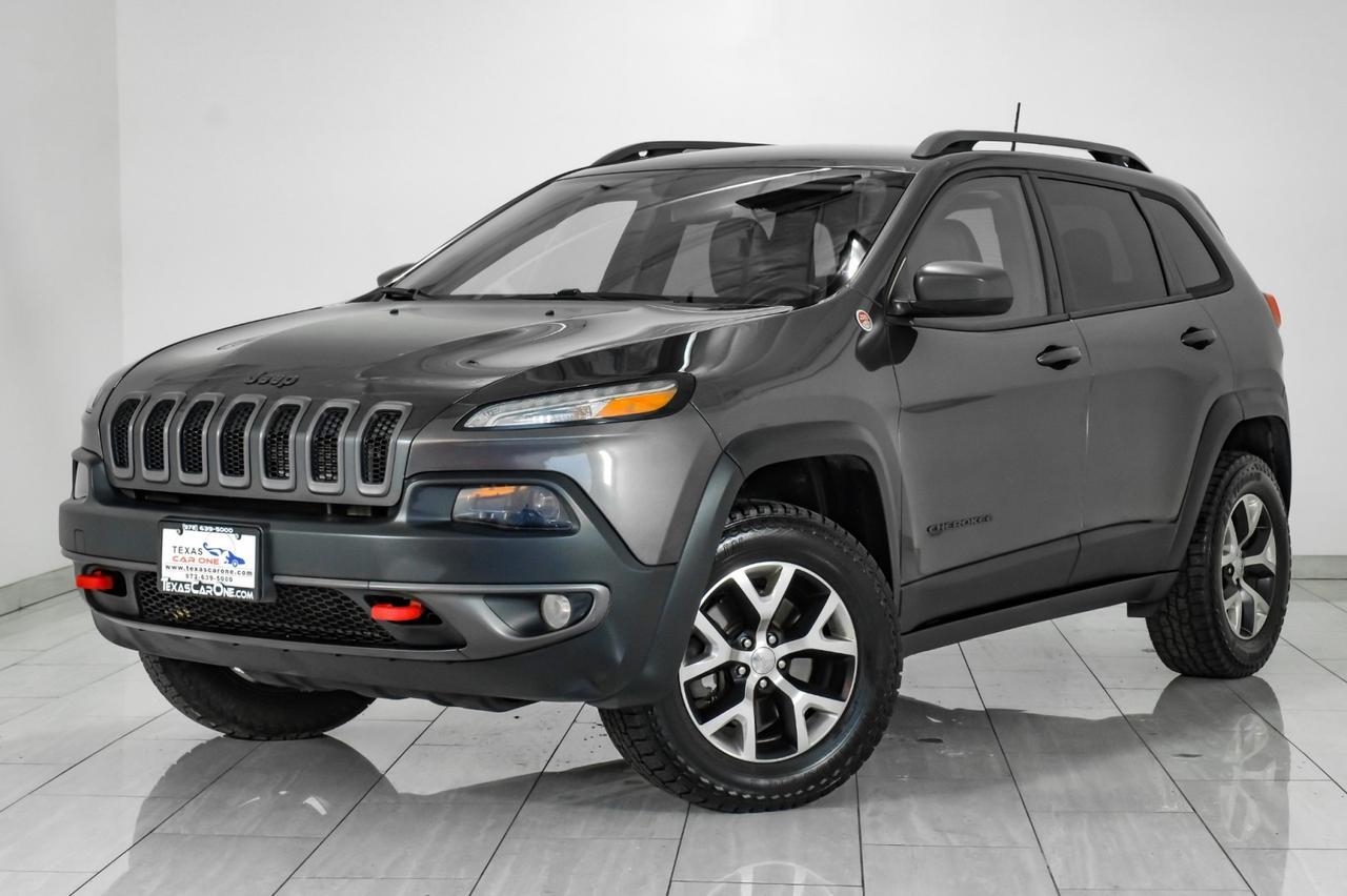2017 Jeep Cherokee TRAILHAWK 4WD NAVIGATION HEATED SEATS REAR CAMERA BLUETOOTH CRUISE ALLOY WHEELS Carrollton TX