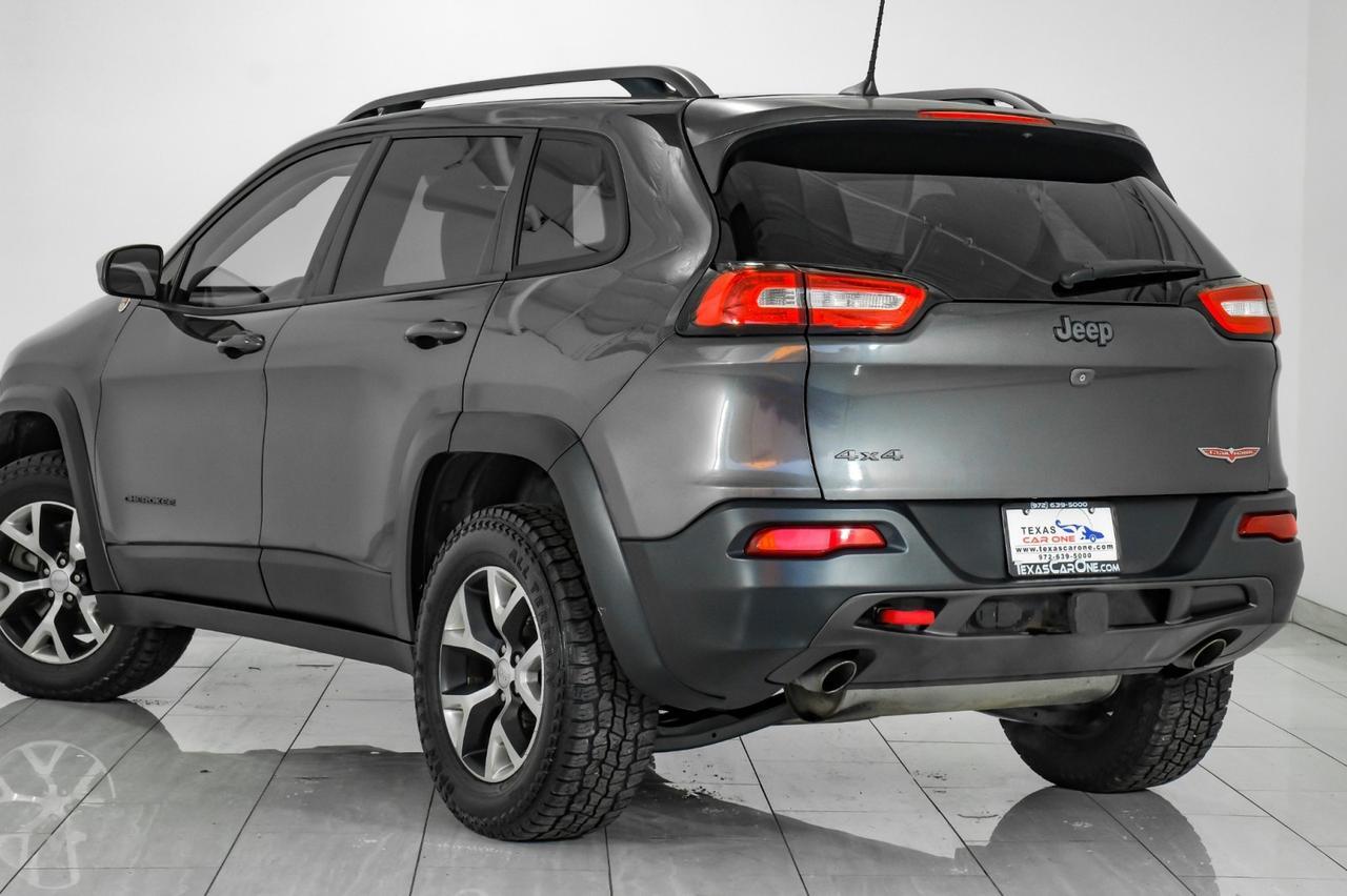 2017 Jeep Cherokee TRAILHAWK 4WD NAVIGATION HEATED SEATS REAR CAMERA BLUETOOTH CRUISE ALLOY WHEELS Carrollton TX