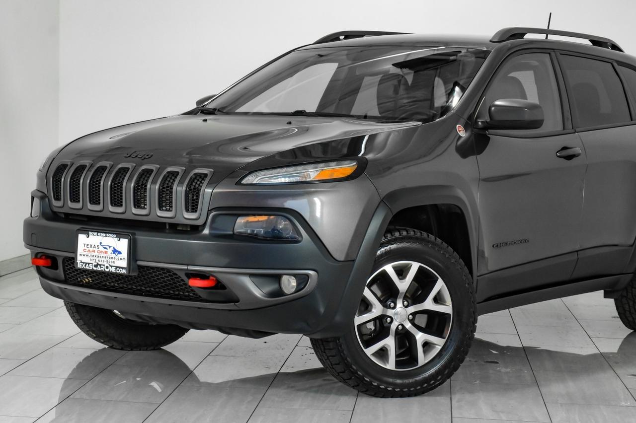 2017 Jeep Cherokee TRAILHAWK 4WD NAVIGATION HEATED SEATS REAR CAMERA BLUETOOTH CRUISE ALLOY WHEELS Carrollton TX