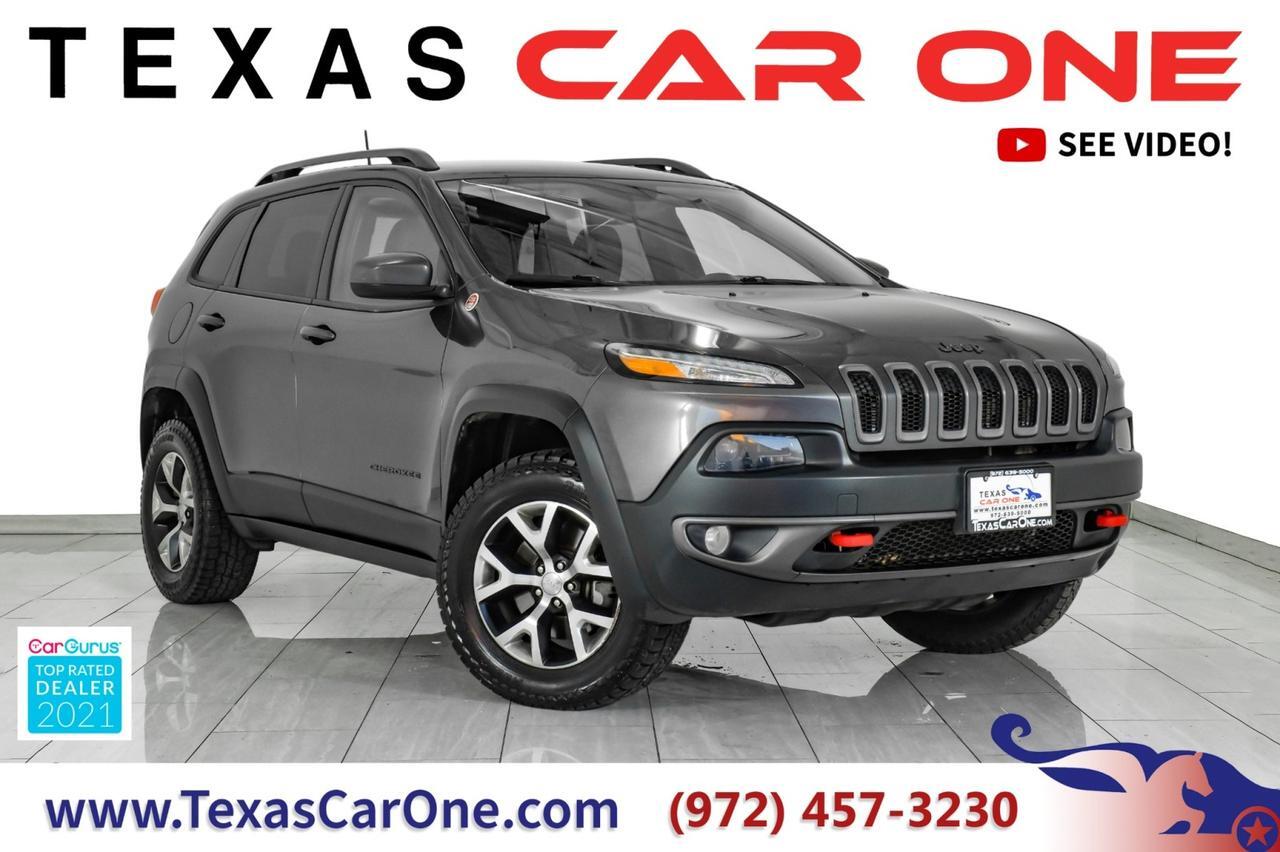 2017 Jeep Cherokee TRAILHAWK 4WD NAVIGATION HEATED SEATS REAR CAMERA BLUETOOTH CRUISE ALLOY WHEELS