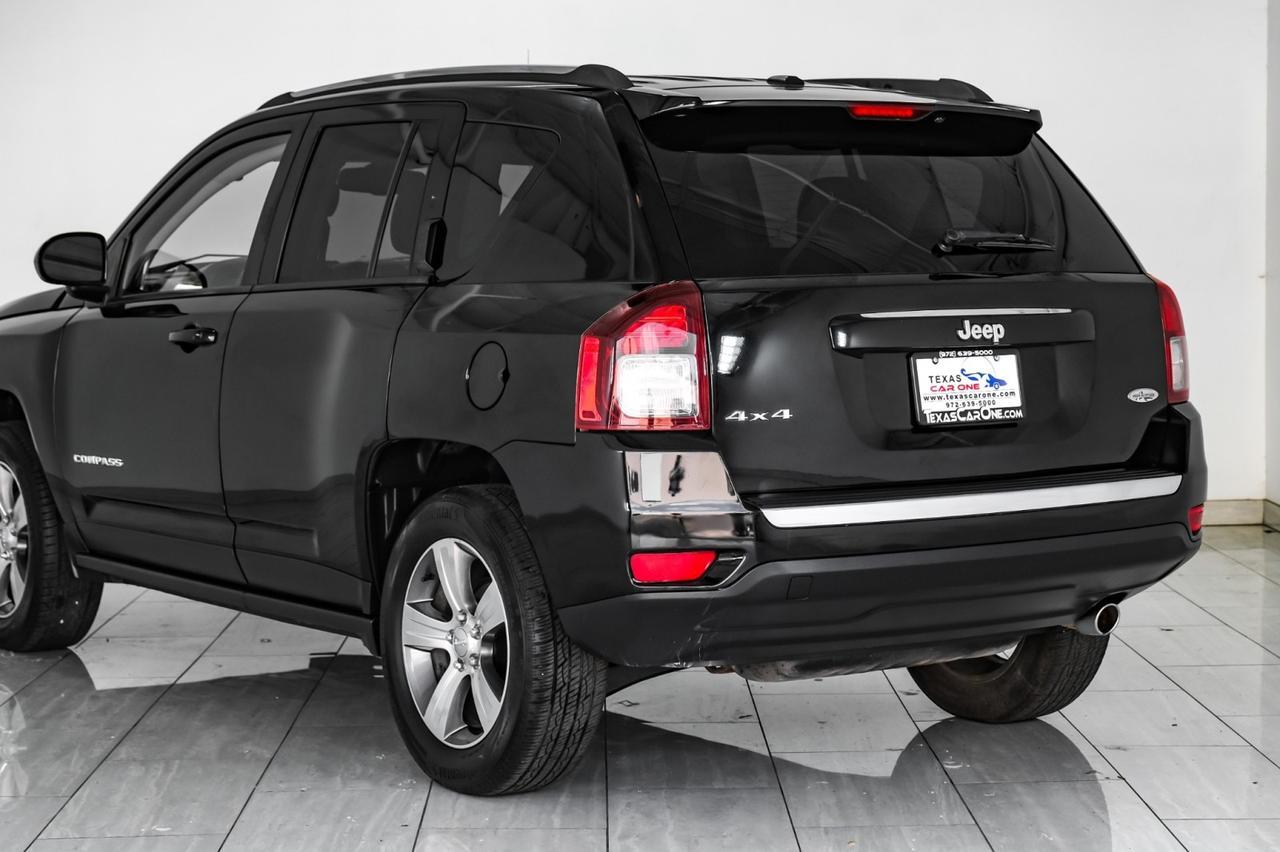 2017 Jeep Compass 4WD HIGH ALTITUDE SUNROOF LEATHER HEATED SEATS BLUETOOTH POWER D Carrollton TX