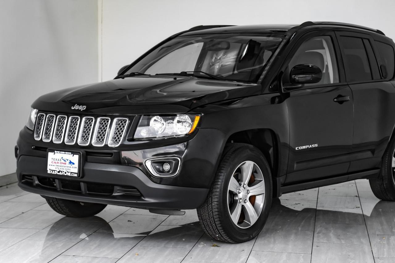 2017 Jeep Compass 4WD HIGH ALTITUDE SUNROOF LEATHER HEATED SEATS BLUETOOTH POWER D Carrollton TX