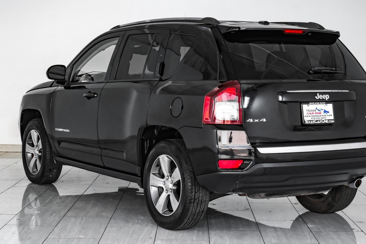 2017 Jeep Compass 4WD HIGH ALTITUDE SUNROOF LEATHER HEATED SEATS BLUETOOTH POWER D Carrollton TX