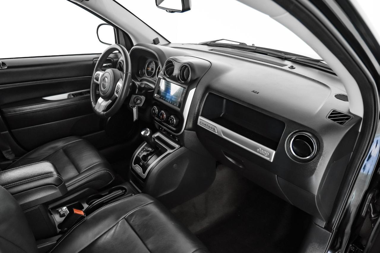 2017 Jeep Compass 4WD HIGH ALTITUDE SUNROOF LEATHER HEATED SEATS BLUETOOTH POWER D Carrollton TX