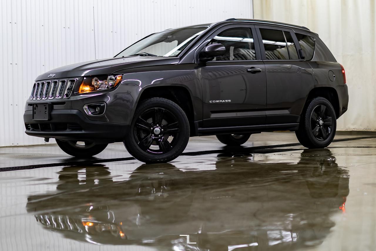 2017 Jeep Compass 4x4 High Altitude Leather Roof Red Deer AB