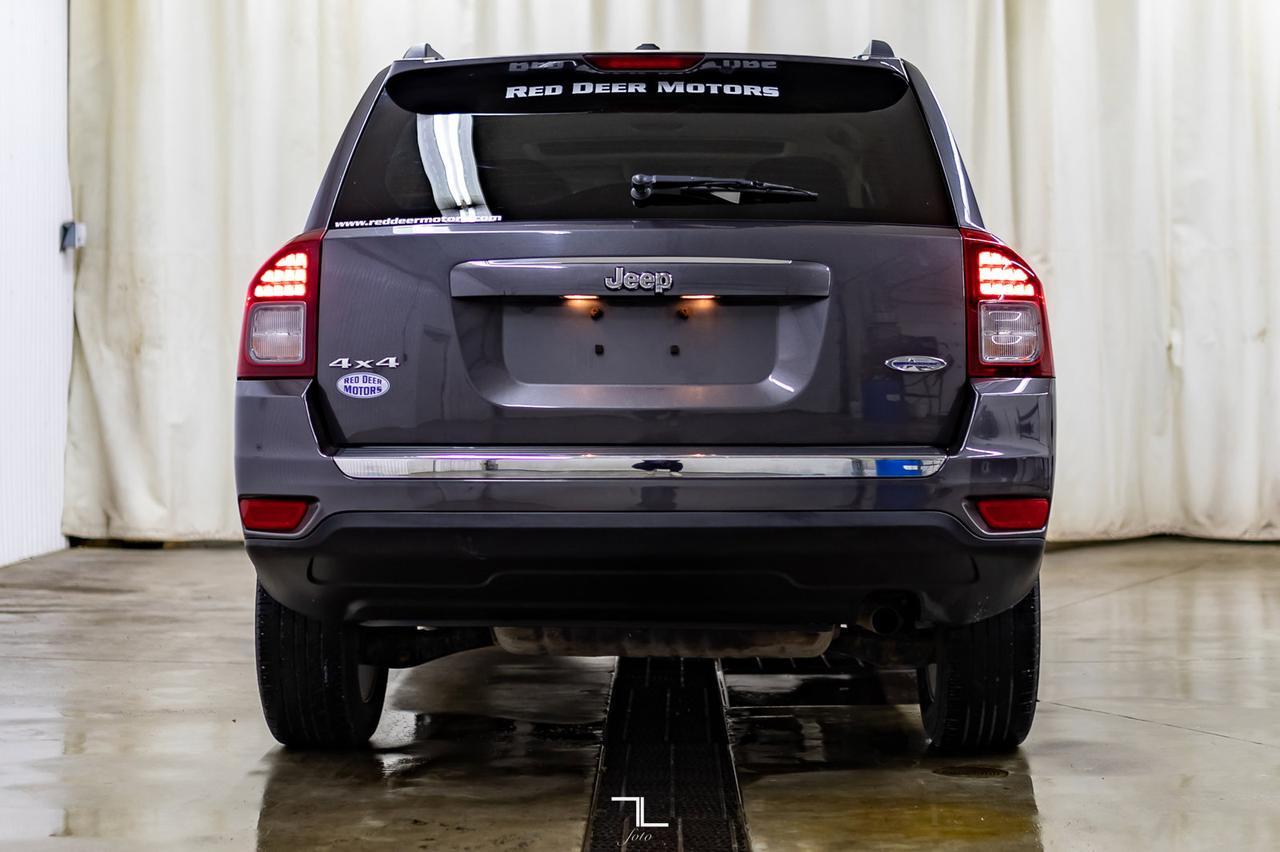 2017 Jeep Compass 4x4 High Altitude Leather Roof Red Deer AB