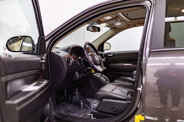 2017 Jeep Compass 4x4 High Altitude Leather Roof Red Deer AB