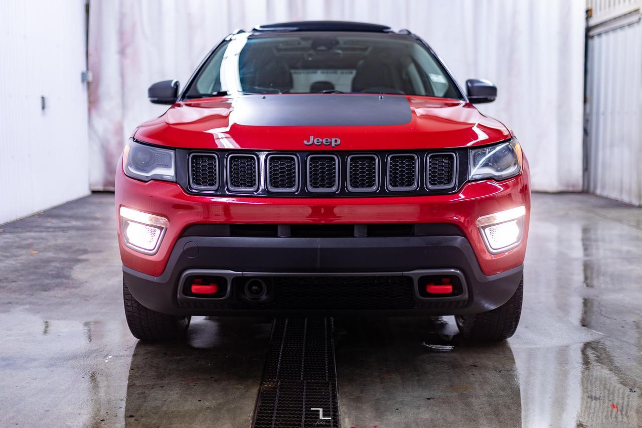 2017 Jeep Compass 4x4 Trailhawk Leather Roof Nav BCam Red Deer AB