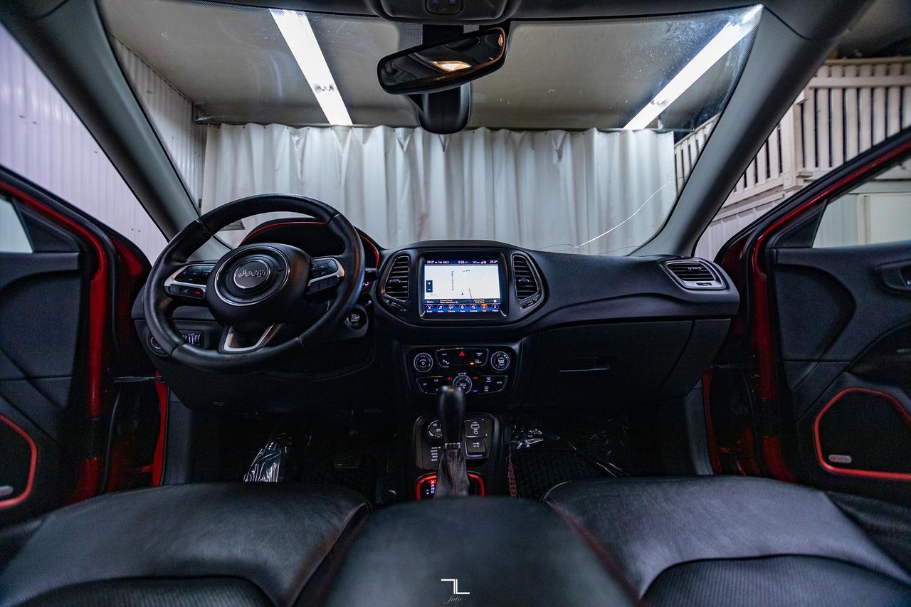 2017 Jeep Compass 4x4 Trailhawk Leather Roof Nav BCam Red Deer AB