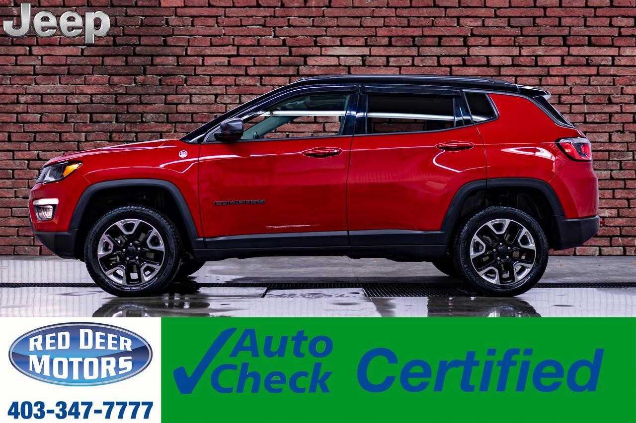 2017 Jeep Compass 4x4 Trailhawk Leather Roof Nav BCam