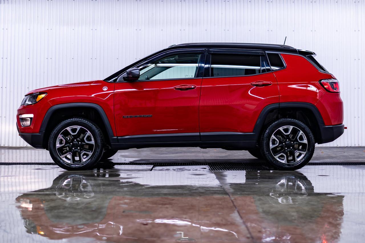 2017 Jeep Compass 4x4 Trailhawk Leather Roof Nav BCam Red Deer AB