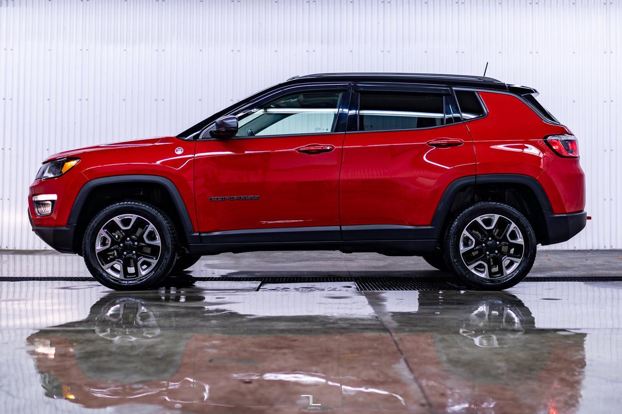 2017 Jeep Compass 4x4 Trailhawk Leather Roof Nav BCam Red Deer AB