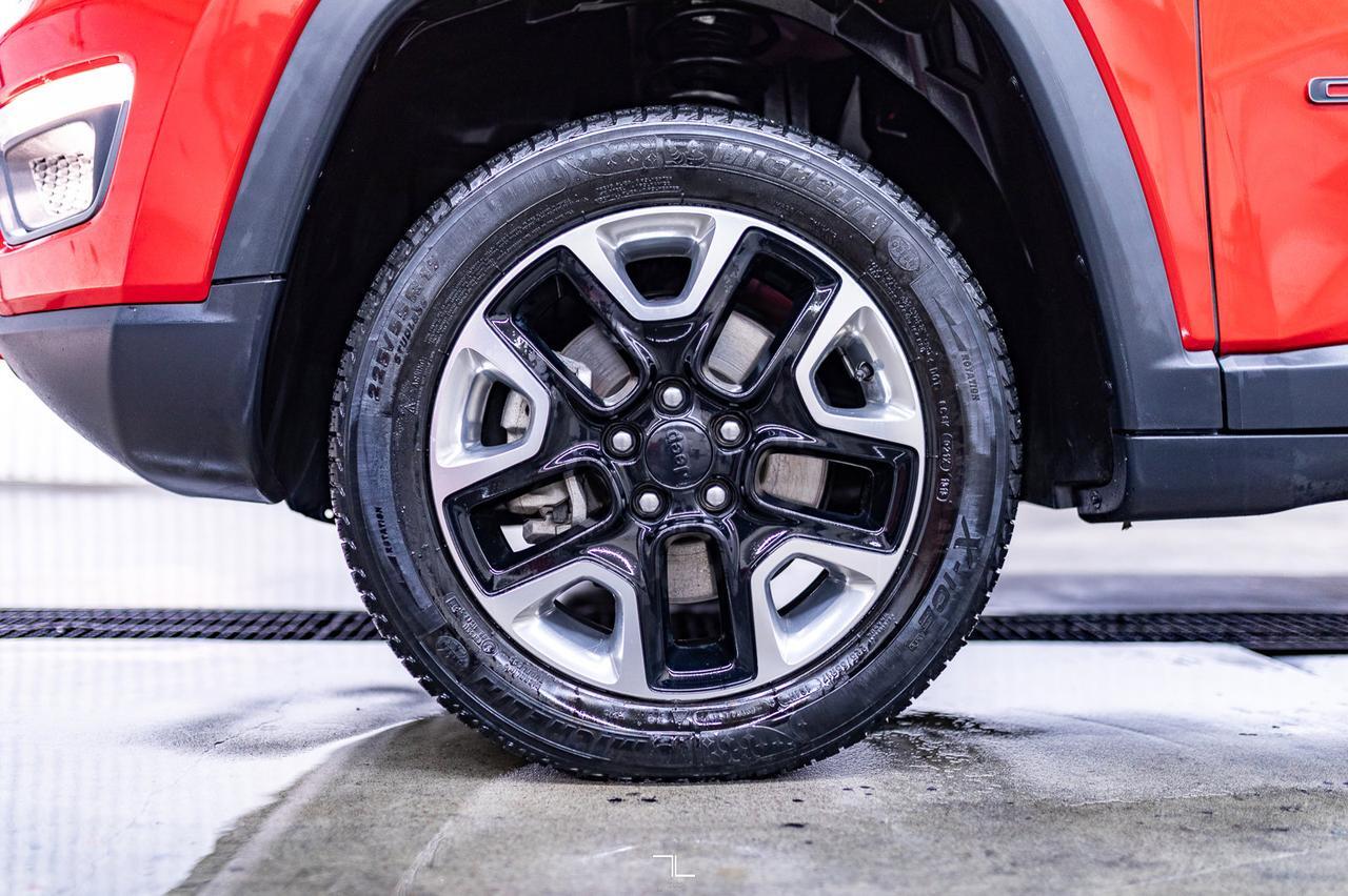 2017 Jeep Compass 4x4 Trailhawk Leather Roof Nav BCam Red Deer AB