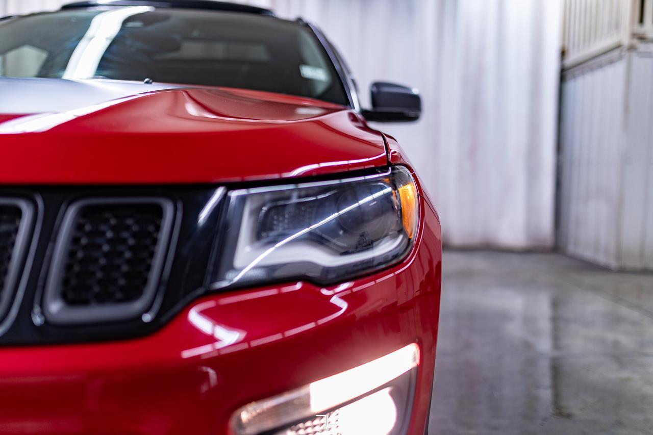 2017 Jeep Compass 4x4 Trailhawk Leather Roof Nav BCam Red Deer AB