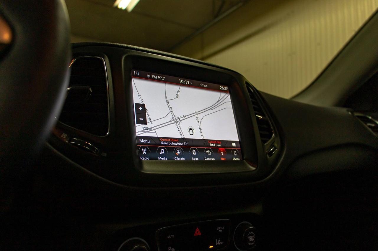 2017 Jeep Compass 4x4 Trailhawk Leather Roof Nav Red Deer AB