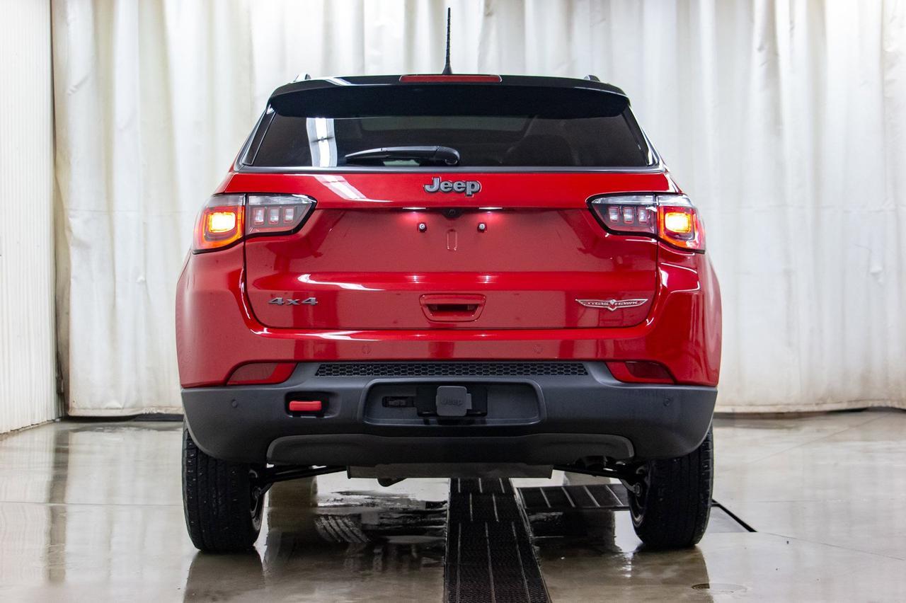 2017 Jeep Compass 4x4 Trailhawk Leather Roof Nav Red Deer AB