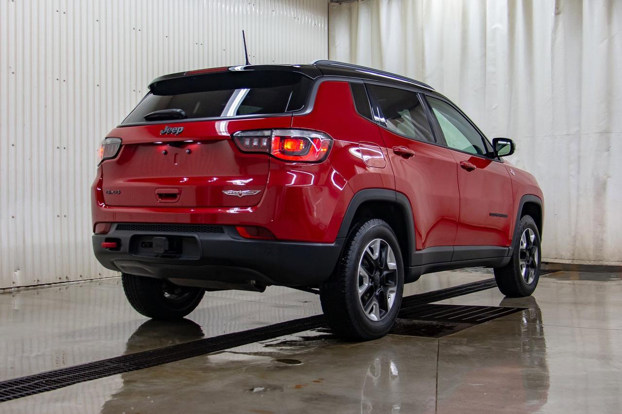 2017 Jeep Compass 4x4 Trailhawk Leather Roof Nav Red Deer AB