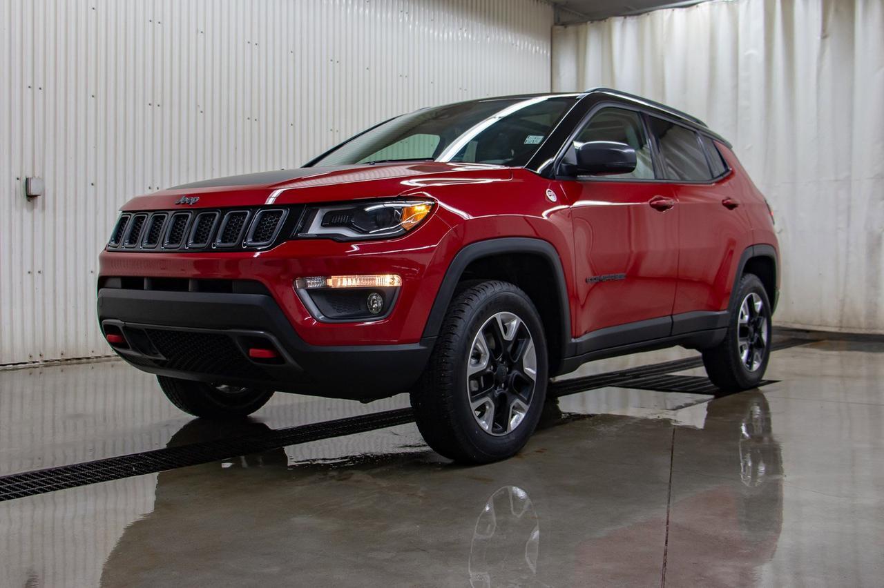 2017 Jeep Compass 4x4 Trailhawk Leather Roof Nav Red Deer AB