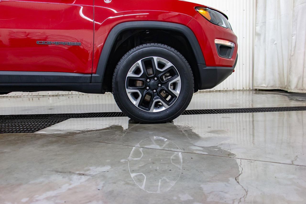 2017 Jeep Compass 4x4 Trailhawk Leather Roof Nav Red Deer AB