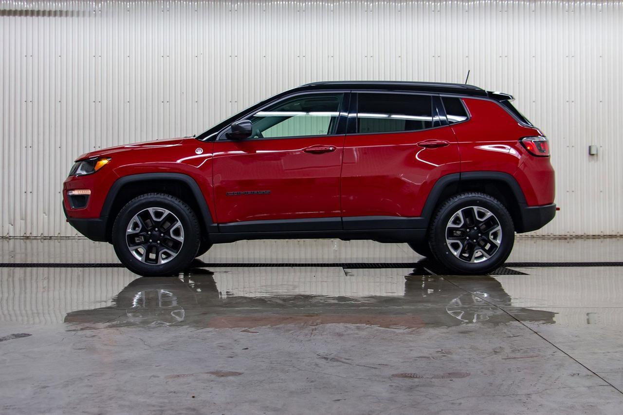 2017 Jeep Compass 4x4 Trailhawk Leather Roof Nav Red Deer AB