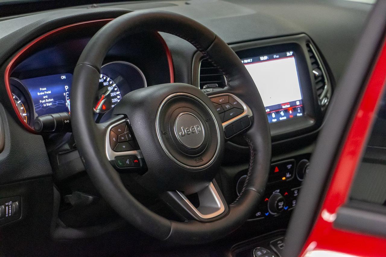 2017 Jeep Compass 4x4 Trailhawk Leather Roof Nav Red Deer AB