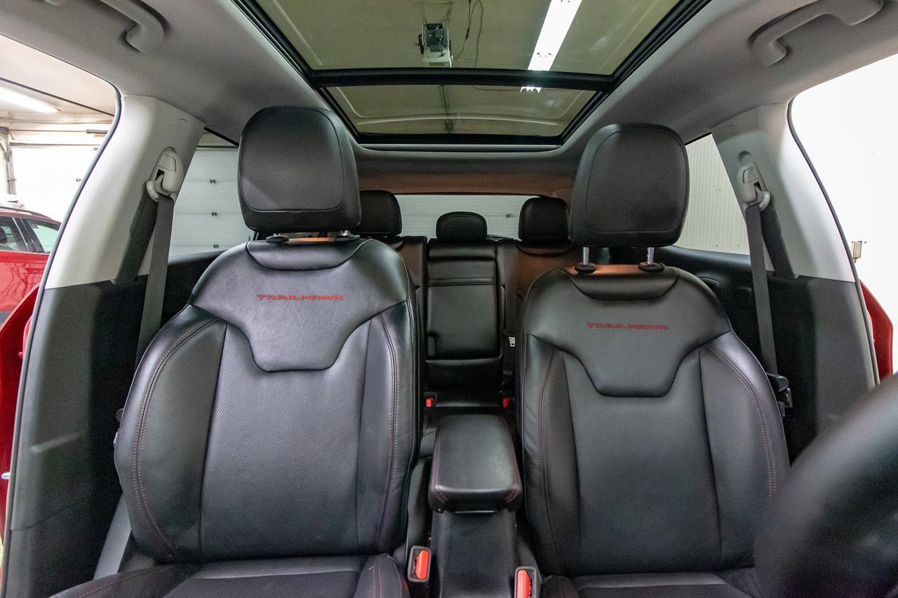 2017 Jeep Compass 4x4 Trailhawk Leather Roof Nav Red Deer AB