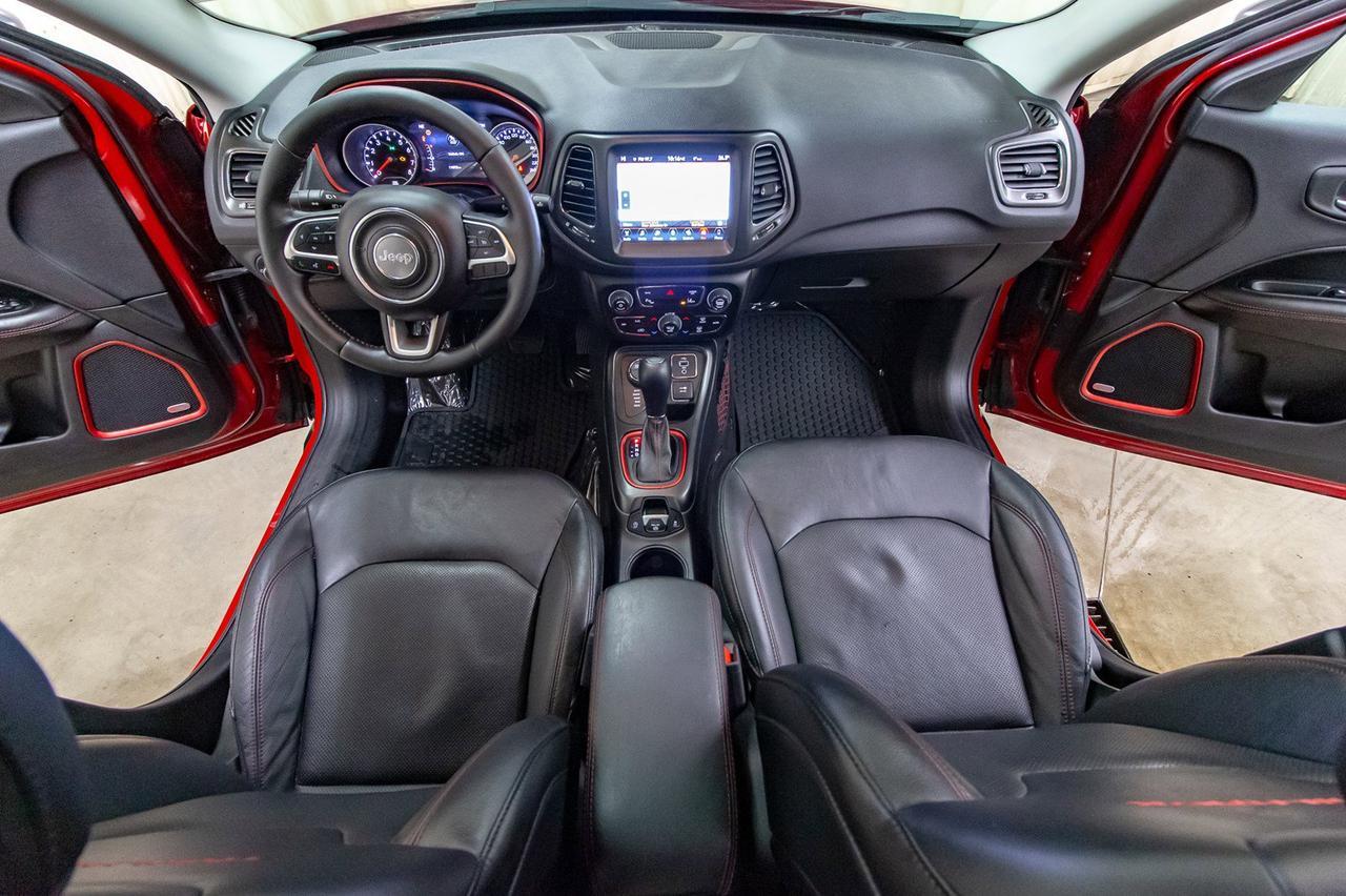 2017 Jeep Compass 4x4 Trailhawk Leather Roof Nav Red Deer AB