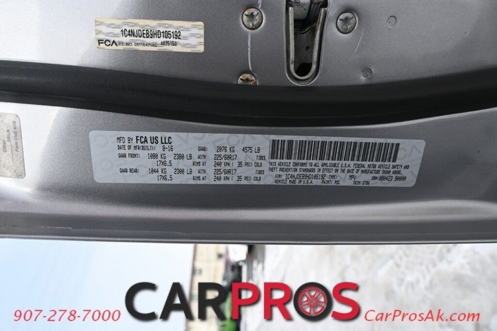 2017 Jeep Compass Latitude - 4X4 - Auto Start - Heated Leather Seats - Bluetooth - Air Conditioning - Power Windows & Door Locks - Aluminum Wheels - Fog Lights Anchorage AK