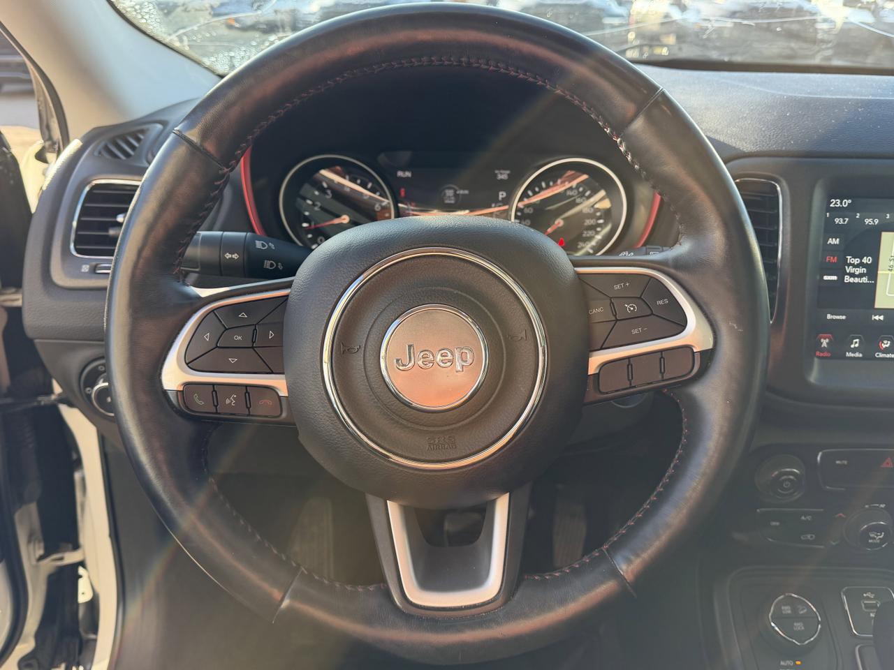 2017 Jeep Compass Trailhawk 4x4 | I4 Tigershark | Leather | Heated Seats | NAV | Remote Start Redwater AB