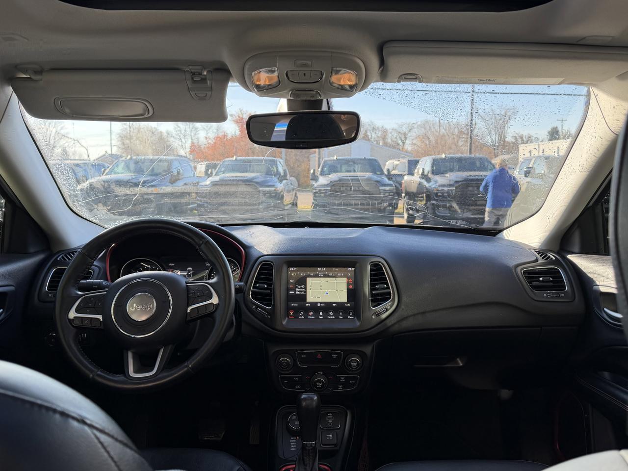 2017 Jeep Compass Trailhawk 4x4 | I4 Tigershark | Leather | Heated Seats | NAV | Remote Start Redwater AB