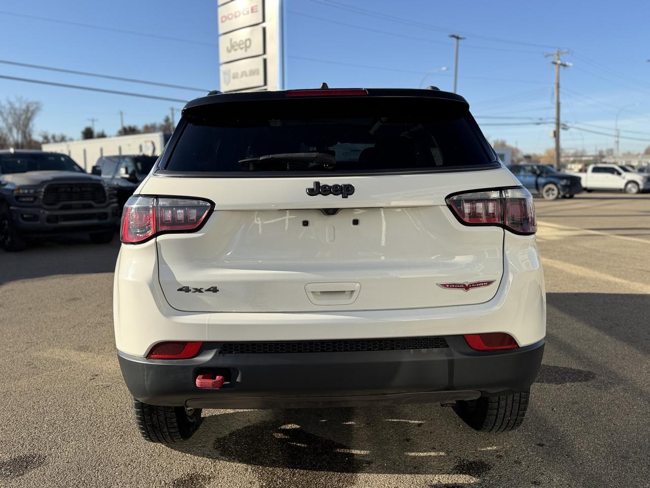 2017 Jeep Compass Trailhawk 4x4 | I4 Tigershark | Leather | Heated Seats | NAV | Remote Start Redwater AB