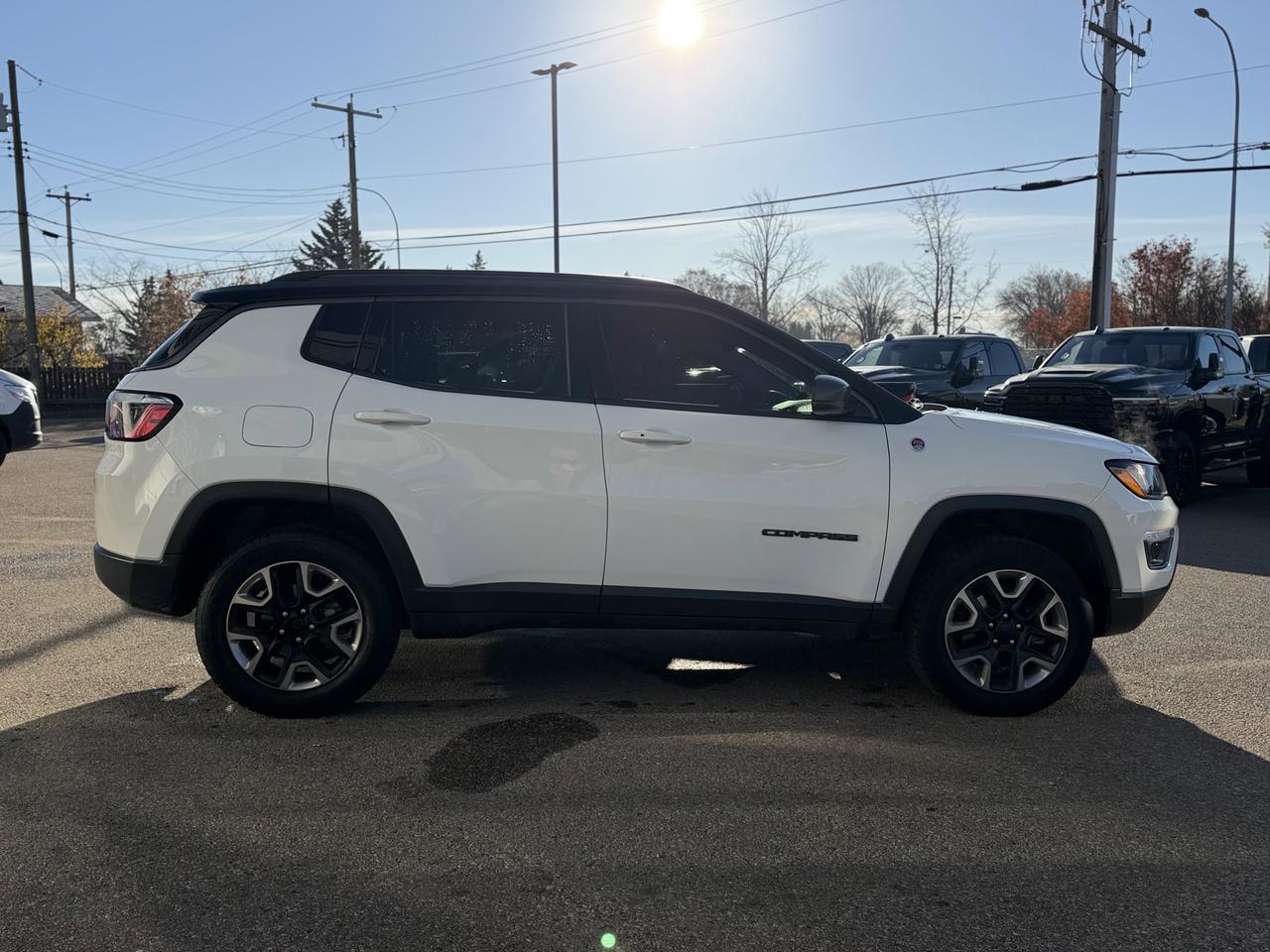2017 Jeep Compass Trailhawk 4x4 | I4 Tigershark | Leather | Heated Seats | NAV | Remote Start Redwater AB