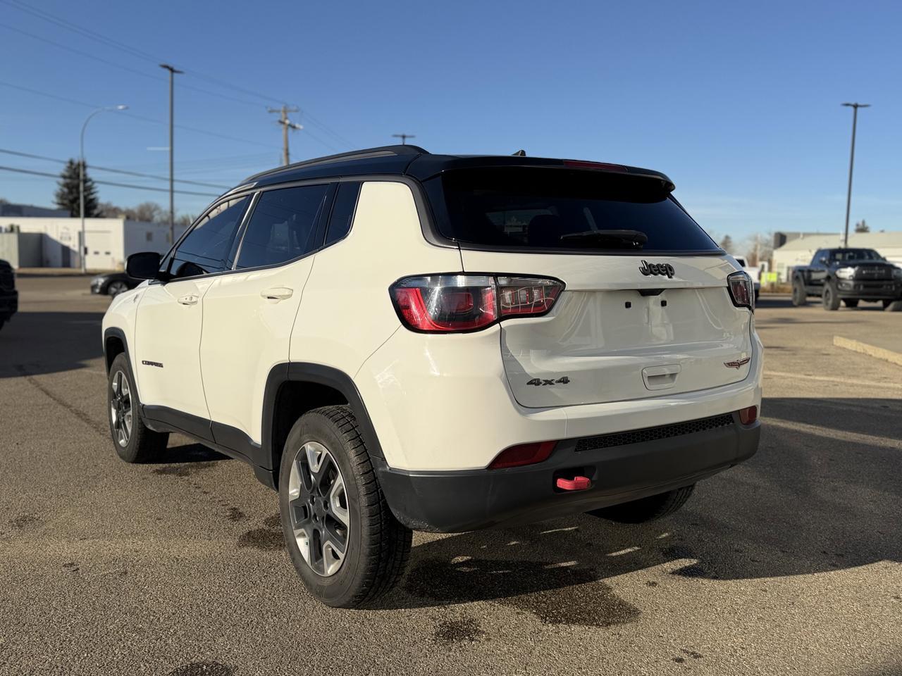 2017 Jeep Compass Trailhawk 4x4 | I4 Tigershark | Leather | Heated Seats | NAV | Remote Start Redwater AB