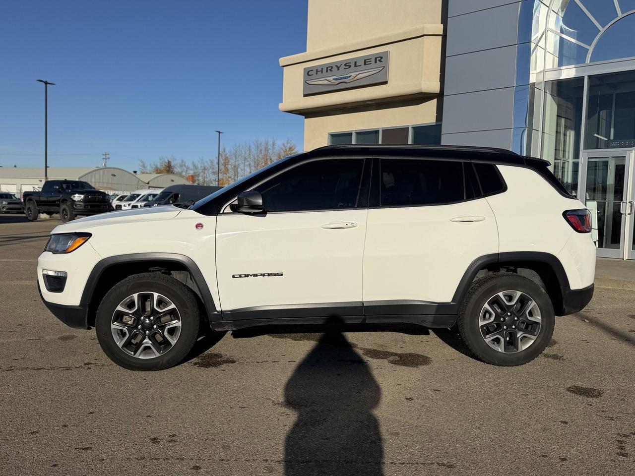 2017 Jeep Compass Trailhawk 4x4 | I4 Tigershark | Leather | Heated Seats | NAV | Remote Start Redwater AB