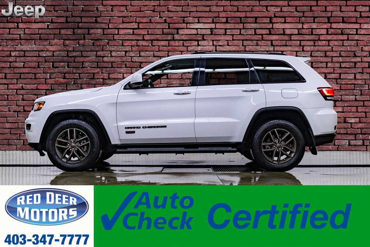 2017 Jeep Grand Cherokee 4x4 Laredo 75th Anniversary Nav Roof BCam Red Deer AB