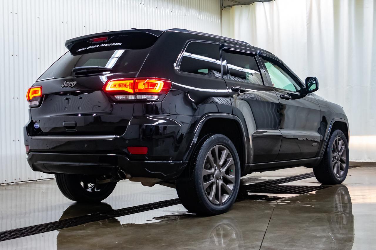 2017 Jeep Grand Cherokee 4x4 Limited 75th Anniversary Leather Roof Red Deer AB