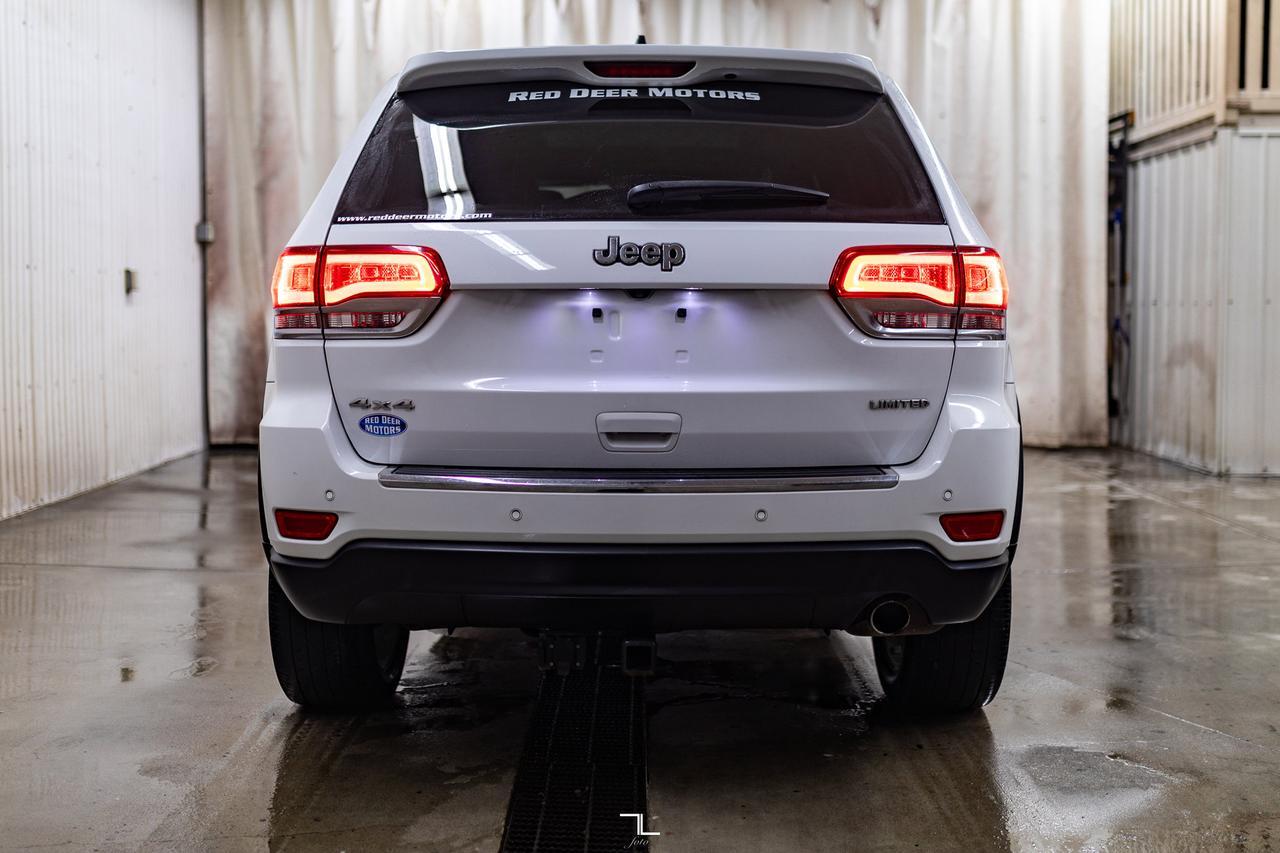 2017 Jeep Grand Cherokee 4x4 Limited Leather Roof BCam Red Deer AB