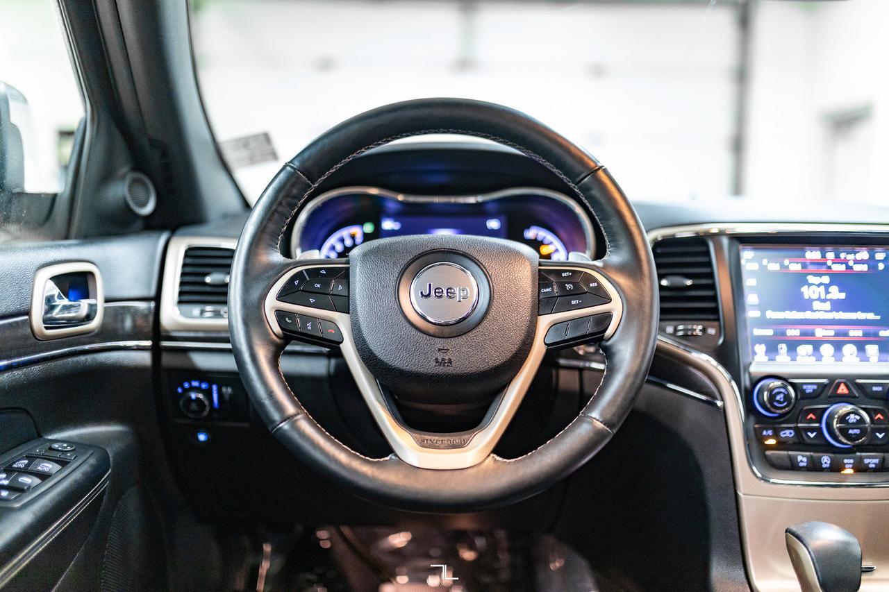 2017 Jeep Grand Cherokee 4x4 Limited Leather Roof BCam Red Deer AB