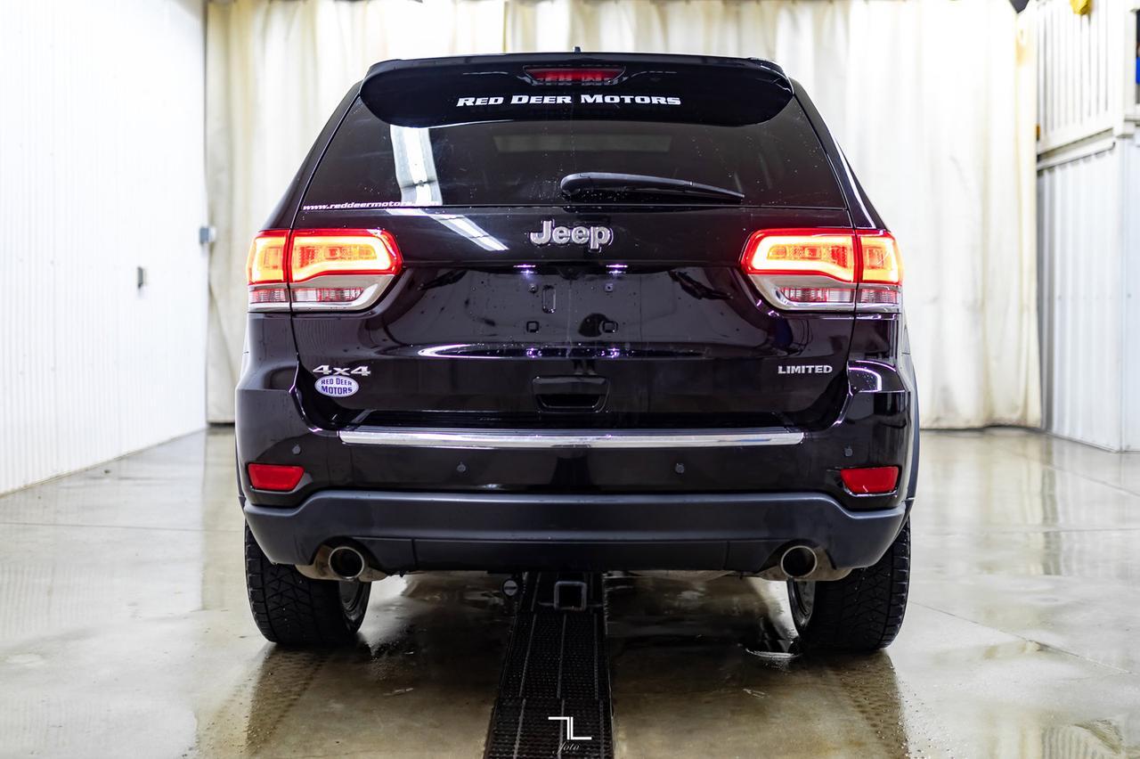 2017 Jeep Grand Cherokee 4x4 Limited Leather Roof BCam Red Deer AB