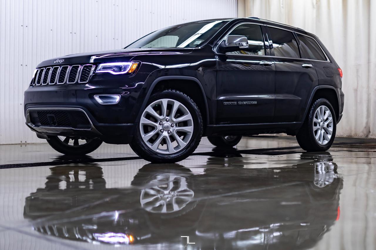 2017 Jeep Grand Cherokee 4x4 Limited Leather Roof BCam Red Deer AB
