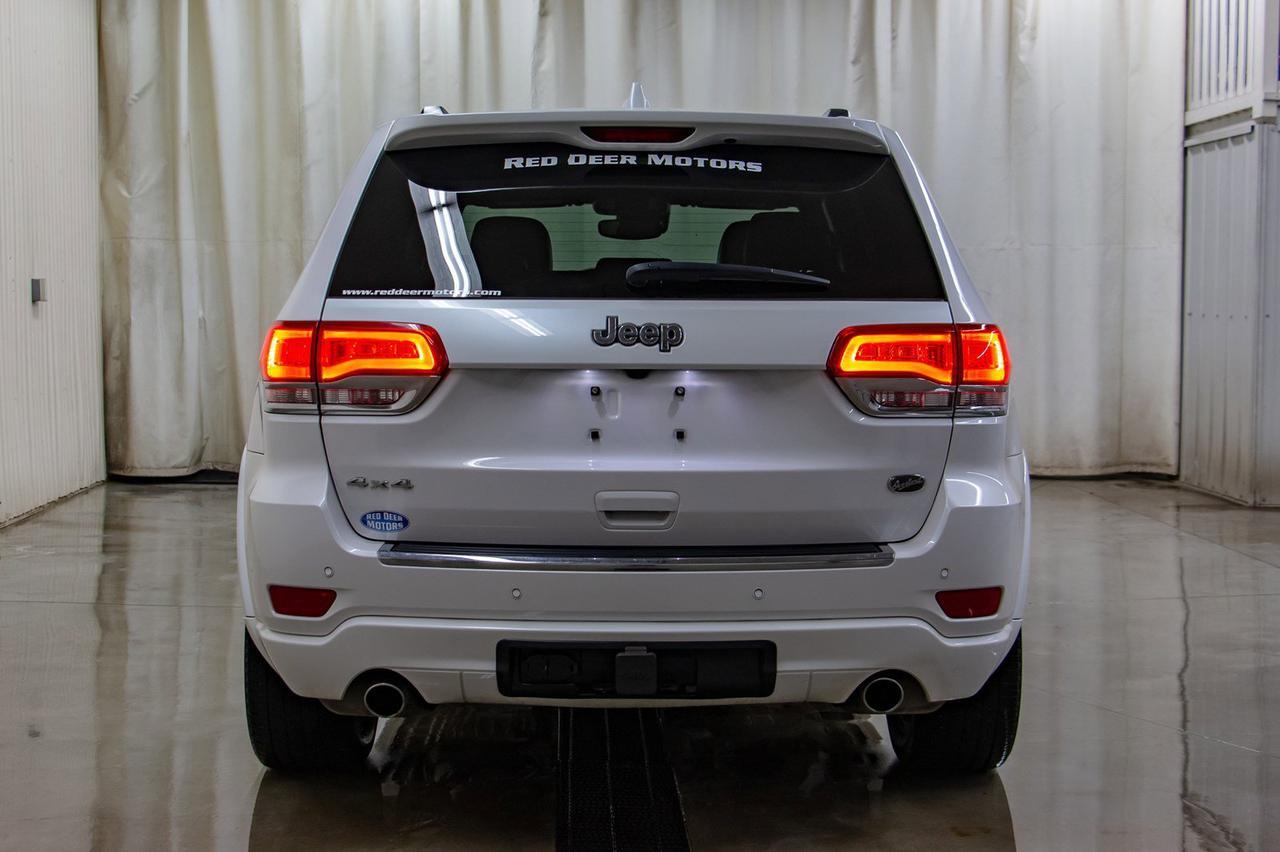 2017 Jeep Grand Cherokee 4x4 Overland Leather Roof Nav Red Deer AB