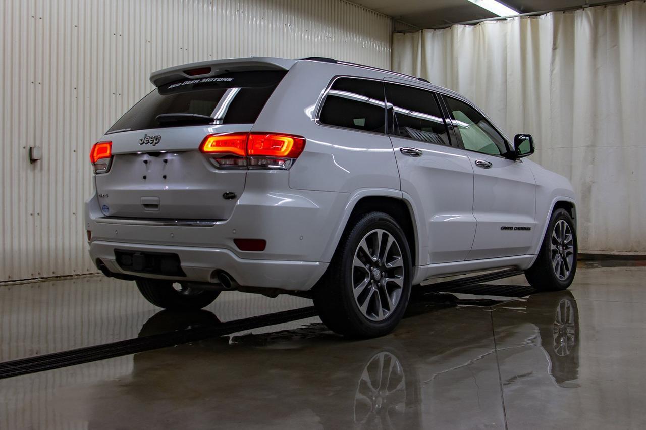 2017 Jeep Grand Cherokee 4x4 Overland Leather Roof Nav Red Deer AB